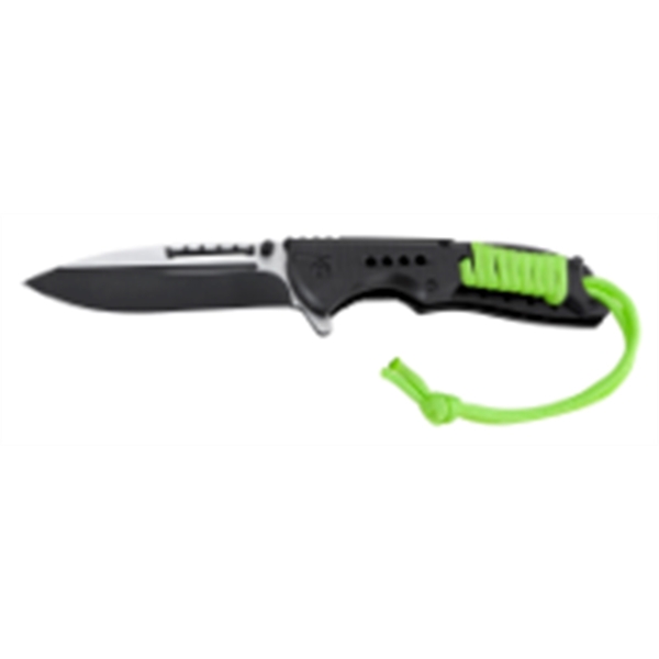 Performance Tool Northwest Trail Paracord Handle Folding Knife W9360